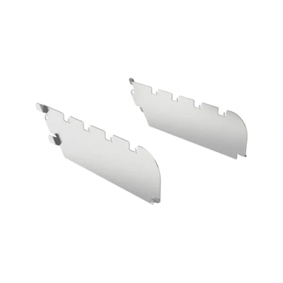 Immagine di Rösle Primezone frangivento VIDERO, Supporto per spiedini da Barbecue e Protezione dal Vento dagli Spruzzi, Acciaio Inox, Colore Argento