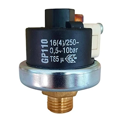 Immagine di Mater GP110 Interruttore a pressione 1/4&quot;, portata di 0,5 10 bar, preimpostato 4,6 bar