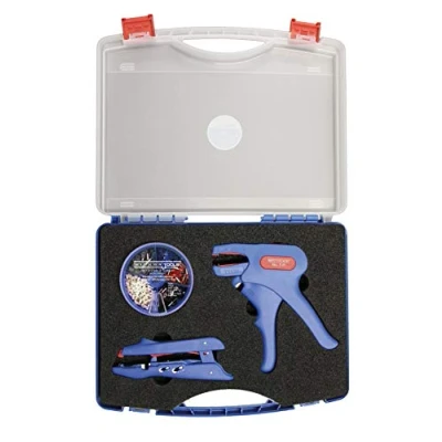 Immagine di WEICON TOOLS 52880002 Kit per crimpaggio 402 parti Boccola 0.5 fino a 6 mm² incl. Pinza spelacavi, Assortimento di capicorda
