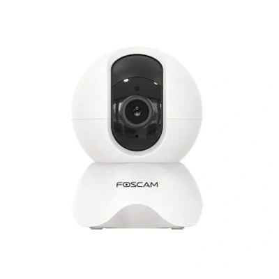 Immagine di FOSCAM 5 MP Videocamera di sorveglianza WiFi interni, Pan Tilt con 6 x Zoom digitale, Audio Bidirezionale, Visione Nocturna, Rilevamento movimento/Persona, Assistente vocale, Monitor Bebe
