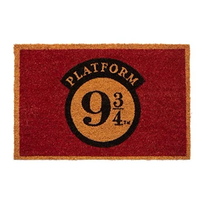 Immagine di Grupo Erik Zerbino Ingresso Casa Harry Potter, Platform 9 3/4, Fabbricato in Fibra di Cocco e con una Base PVC Antiscivolo, 40x60 cm