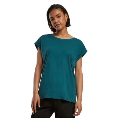 Immagine di Urban Classics Extended Shoulder Tshirt basic, Donna, Taglia: Medium, Jasper