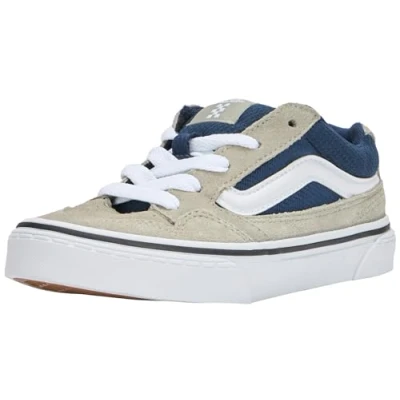 Immagine di Vans Caldrone, Scarpe da Ginnastica Unisex Bambini e Ragazzi, Suede Mesh Grey Blue, 38.5 EU