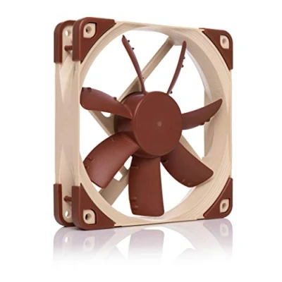 Immagine di Noctua NF S12A PWM, Ventola Silenziosa di Qualità Premium, 4 Pin (120 mm, Marrone)