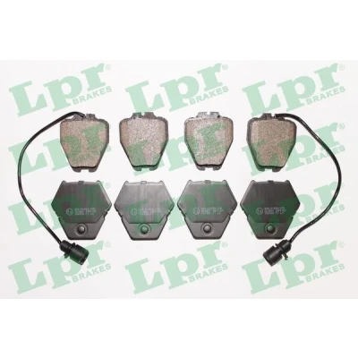 Immagine di LPR 05P1767 Kit pastiglie freno AUDI: A8 D2
