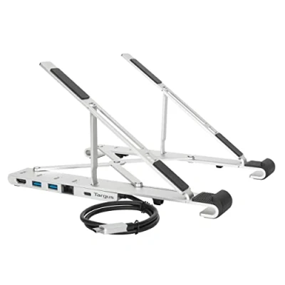 Immagine di Targus AWU100005GL Supporto per notebook Inclinabile, Funzione HUB USB