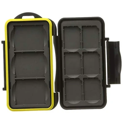 Immagine di JJC MC SD6CF3 Custodia rigida impermeabile per schede di memoria (CF x 3/6 SD)