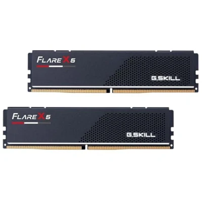 Immagine di G.Skill DDR5 64GB PC 5200 CL40 (2x32GB) 64 GX2 FX5 FLARE A (2 x 32GB, 5200 MHz, RAM DDR5, DIMM), Memoria