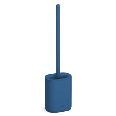 Immagine di stardis Pure Scopino per WC in silicone opaco, compatto, antibatterico, colore: blu prussian