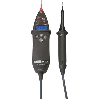 Immagine di Chauvin Arnoux C.A 773 Tester di tensione a due poli CAT IV 1000 V Acustico, LED