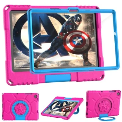 Immagine di Patamiyar Custodia per bambini Samsung Galaxy Tab A9 Plus 11 pollici 2023 con pellicola protettiva lo schermo, antiurto A9+ manico Tablet