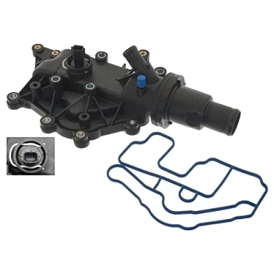 Immagine di FEBI BILSTEIN 100233 Carter del termostato con guarnizione interruttore di temperatura RENAULT: CLIO 3