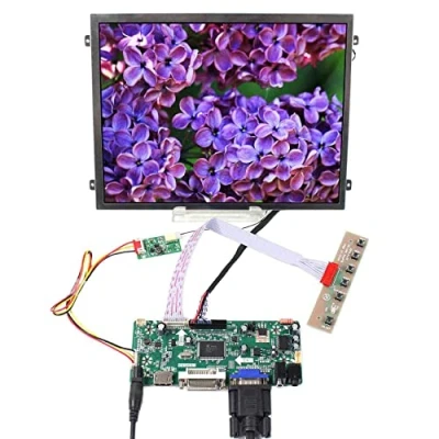 Immagine di VSDISPLAY 10.4 pollici VS104T 003A 500nit 1024x768 30 pin IPS LCD Panel e HD MI DVI VGA Audio LVDs Scheda driver M.NT68676