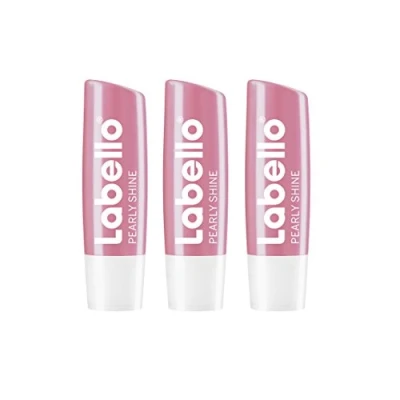 Immagine di Labello cura delle labbra Colour &amp; Shine Pearly (confezione da 3 pezzi).