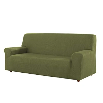 Immagine di Estoralis BERTA Copridivano Elasticizzato, 3 Posti (de 180 à 210 cm), Colore Verde