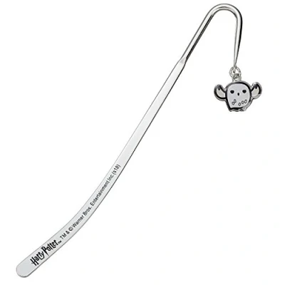 Immagine di Elbenwald Segnalibro di Harry Potter con Pendente Fascino Chibi Hedwig Chibi, multicolore, Placcato Argento 14cm, one size, (HPBM087)