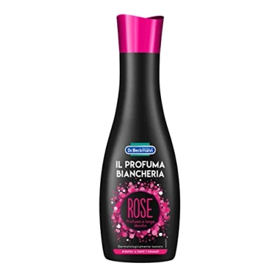 Immagine di Dr. Beckmann Il Profuma Biancheria Rose per un duraturo profumo di fresco Senza ammorbidenti Adatto tutti i tessuti 250 ml