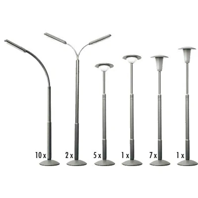 Immagine di Faller F180538 H0 Set Lampioni Stradali