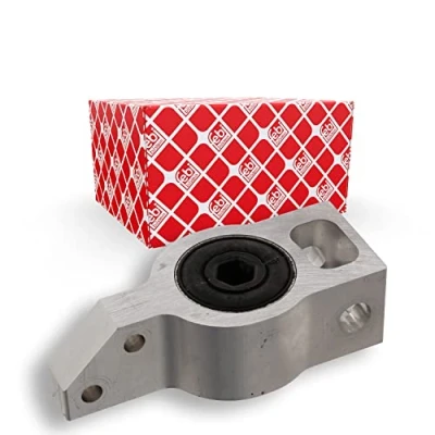 Immagine di FEBI BILSTEIN 34839 Silent Block con supporto Assale anteriore Sx, inferiore, posteriore, Dx Alluminio Cuscinetto gomma metallo