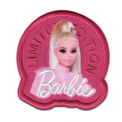 Immagine di Comercial Mercera Barbie © Limited Edition Toppe Termoadesive Patch Toppa Ricamate, Misura: 6,5 x 6,4 cm