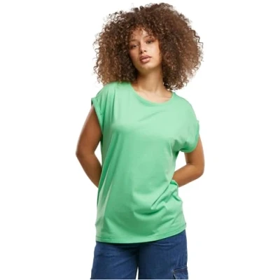Immagine di Urban Classics Extended Shoulder Tshirt basic, Donna, Taglia: 3XL, Ghostgreen