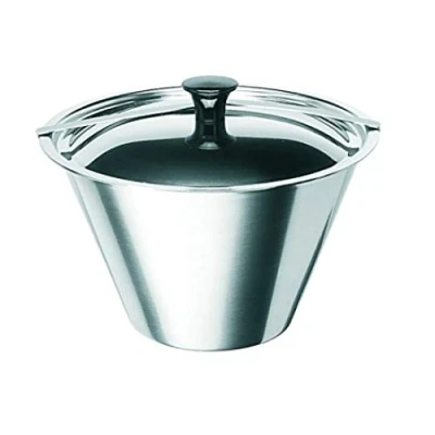 Immagine di Artame ART35516 bagnomaria Stampo per budino, in Acciaio Inox, Colore: Argento, 16x9,5x14 cm