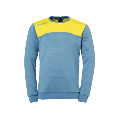 Immagine di Kempa Emotion 2.0 Maglia a Maniche Lunghe, da Uomo, Colore: Blu/Giallo Limone, M