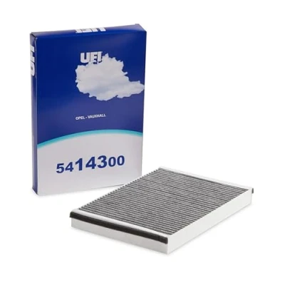 Immagine di UFI Filters, Filtro Abitacolo ai Carboni Attivi 54.143.00, per Ricambio, Adatto a Auto, Applicabile su Diversi Modelli di Opel e Vauxhall