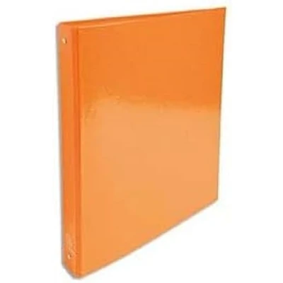 Immagine di Exacompta 519294E 1 Raccoglitore Foderato in Cartoncino Lucido Plastificato Iderama 4 Anelli Tondi 30 mm Dorso 40 F.to Esterno 26x32 cm per A4 Colore Arancione