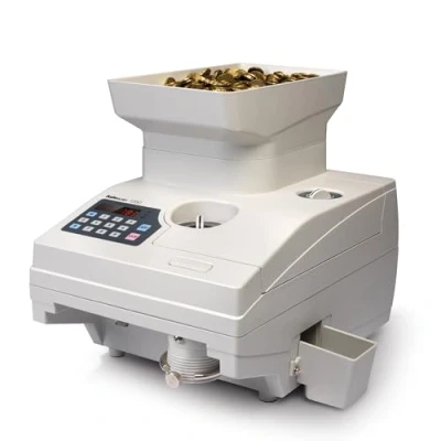 Immagine di Safescan 1550 Contamonete che conta rapidamente monete ordinate Robusta per il conteggio continuo di volumi elevati e gettoni tutti i tipi