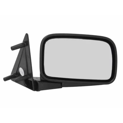 Immagine di specchio retrovisore esterno Tyc 337 0101 Dx nero convesso, per a regolazione manuale VOLKSWAGEN: GOLF 2