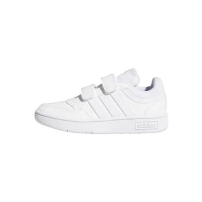 Immagine di adidas Hoops Lifestyle Basketball Hook And Loop Shoes, Scarpe da Ginnastica, Cloud White/Cloud White, 31.5 EU