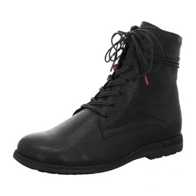 Immagine di Think! Rento Senza Cromo Conteggiato Pelle Foderata, Stivaletto Donna, 0000 Nero, 42.5 EU