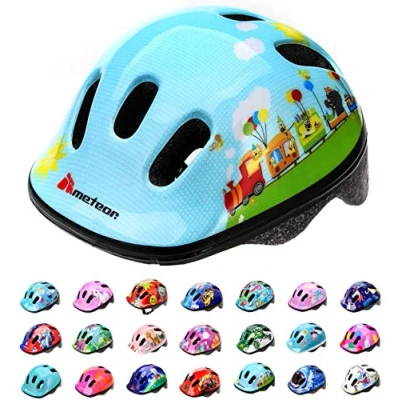 Immagine di meteor Casco Bici Ideale per Bambini e Adolescenti Caschi Perfetto Downhill Enduro Ciclismo MTB Scooter Helmet Tutte Le Forme di attività in Bicicletta Helmo MV6 2
