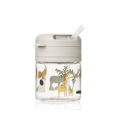 Immagine di Bicchiere Tritan con cannuccia Pavia 280ml All Together/Sandy