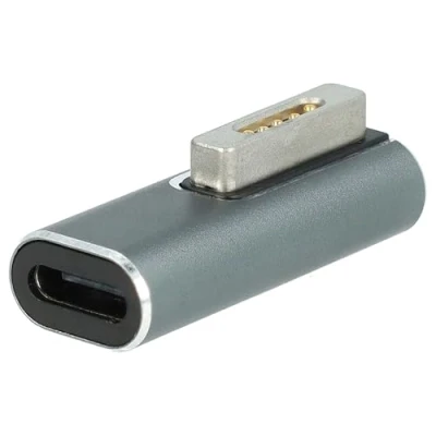 Immagine di vhbw adattatore USB tipo C a MagSafe 2 compatibile con Apple Macbook Pro (Retina, 13&quot;, 2012 2015) notebook, laptop 3 x 1,2 0,7 cm, min. 20 W