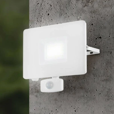 Immagine di Eglo Faedo 3 Lampada da Parete in Alluminio, 50 W, Bianco