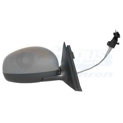 Immagine di Specchio retrovisore esterno Van Wezel 7627804 Dx con la prima mano completo, convesso, regolabile dall&#039;interno, Regolazione:comando cavo fle