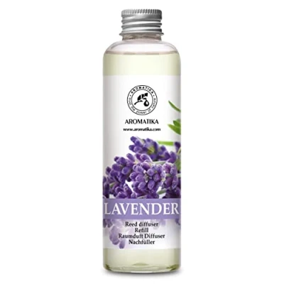 Immagine di Ricarica Diffusore di Lavanda 200ml Olio Essenziale Fragranza Intensa e Duratura Alcool 0% a Lamella