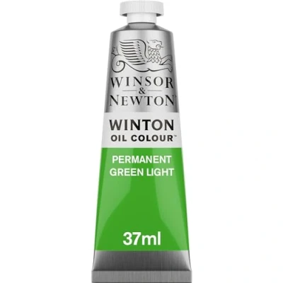 Immagine di Winsor &amp; Newton Olio Winton 37 ml Verde Chiaro Permanente