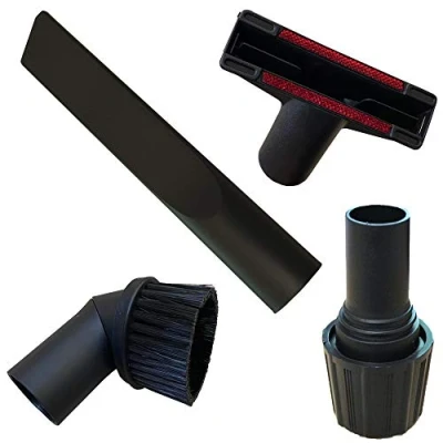 Immagine di Premium Kit di Accessori per Aspirapolvere 4 pezzi con adattatore universale adatto AEG, Electrolux, Bosch, Dirt Devil, EIO, Einhell, Miele, Kärcher, Hoover, LG, Nilfisk, Rowenta, Siemens