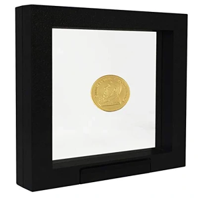 Immagine di SAFE 4510 cornice 3D bianca 27 x 22.5 cm trasparente fronte retro quadro per maglia da calcio, fossili, medellini