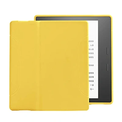 Immagine di Young me custodia per Kindle Oasis (10ª generazione, 2019 E 9a versione 2017), protettiva in gel TPU Reader 7&quot; (giallo)