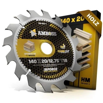 Immagine di HM WERKZEUGE® Lama per sega circolare 250 x 30 Z40, denti alternati legno Allround. AMBOSS mm compatibile con DeWalt DWE 7492 Scheppach HS100S DW743N. Holzmann. Atika.