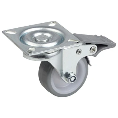 Immagine di Metafranc 802880 Ruota Girevole Diametro 50 mm, 60 x in Poliuretano, Cuscinetto Scorrevole, FS