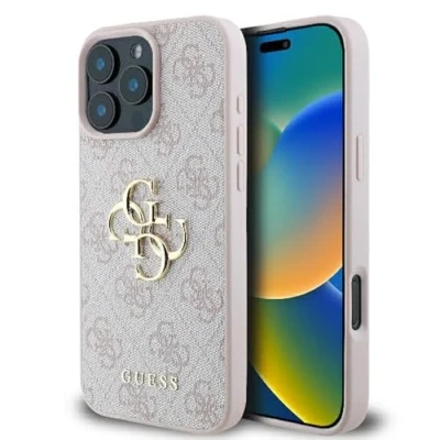 Immagine di CG Mobile Guess GUHCP16X4GMGPI Custodia rigida per iPhone 16 Pro Max 6.9&quot;, colore: Rosa