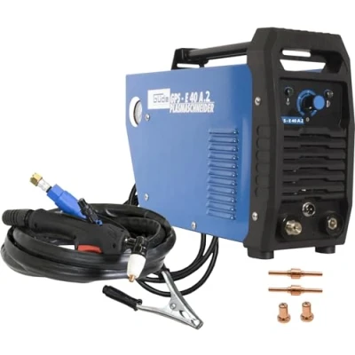 Immagine di Güde 20092 Taglierina al plasma GPS E 40 A.2 (taglierina per ad alta frequenza, bruciatore da 2,5 m, spessore del materiale max. 12 mm)