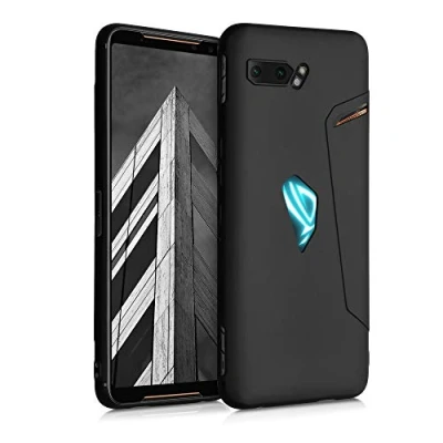Immagine di kwmobile Custodia Compatibile con ASUS ROG Phone II (ZS660KL) Cover Back Case per Smartphone in Silicone TPU Protezione Gommata nero matt