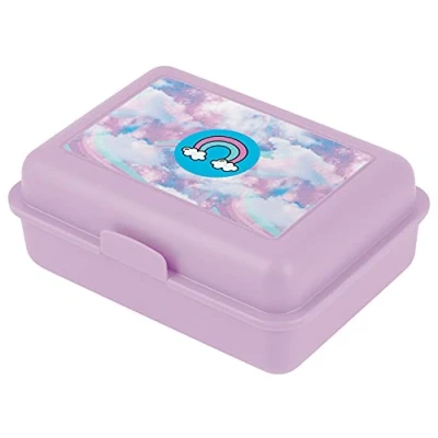 Immagine di Baagl Contenitore per il pranzo bambini, la scuola, pranzo, ragazze, ragazzi, asilo, pane, lo snack (cielo)