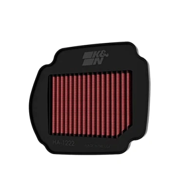 Immagine di K&amp;N Filters HA 1222 Filtro aria 27 176 quadrato a lunga durata